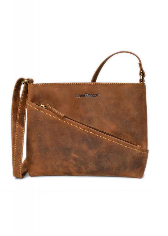 Vintage Umhängetasche Rindleder